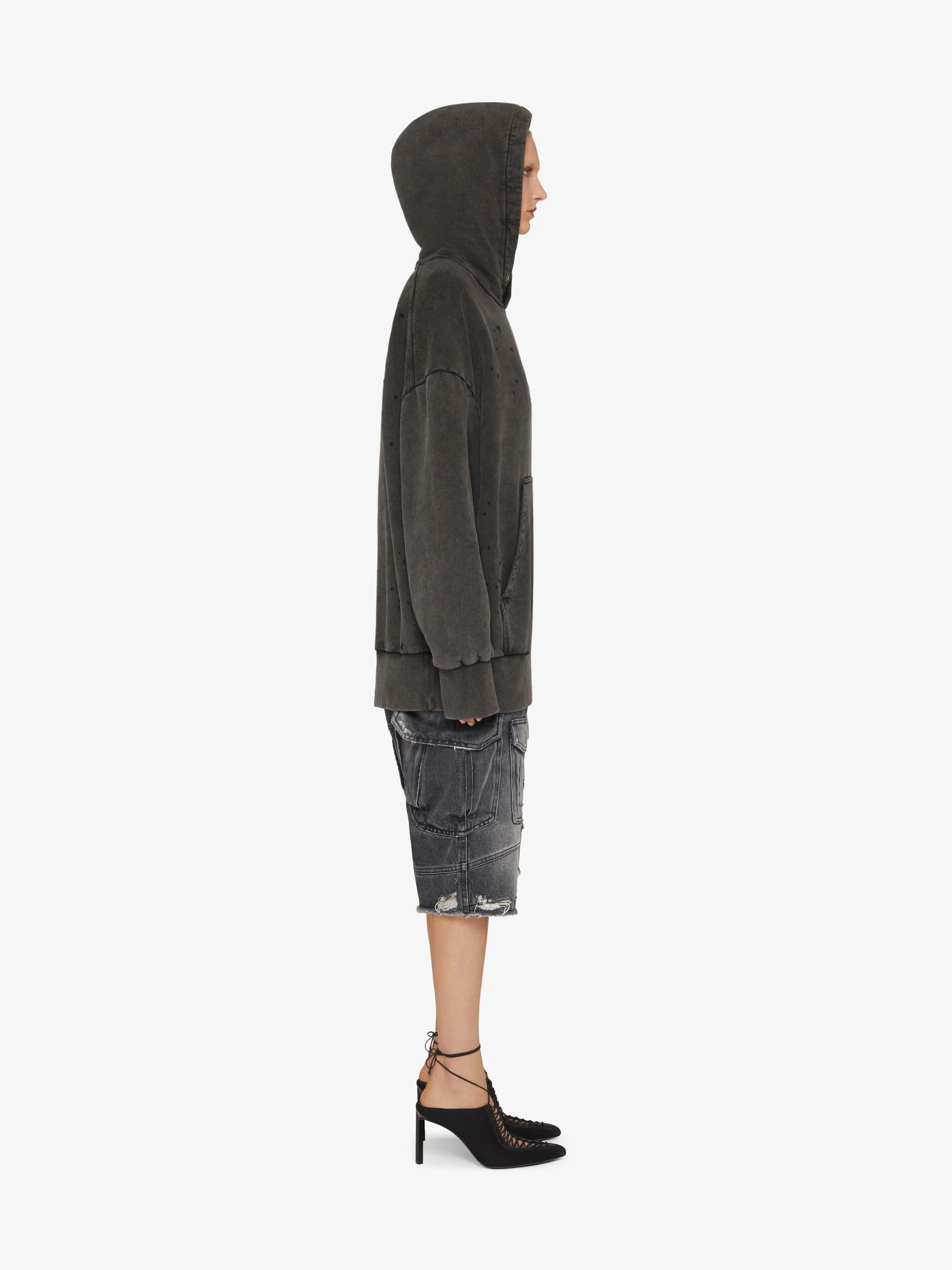 OVERSIZED HOODIE IN JERSEY - 3