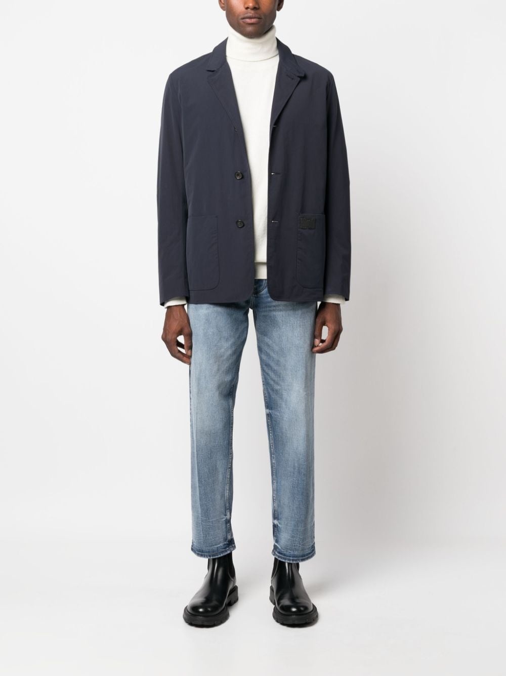 roll-neck cashmere jumper - 2