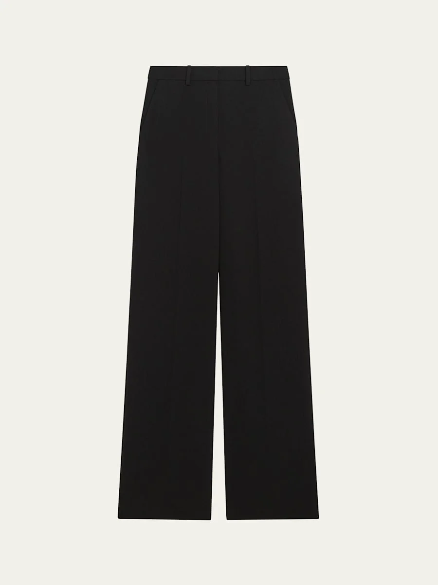 Admiral Crepe Relaxed Straight-Leg Pants - 1