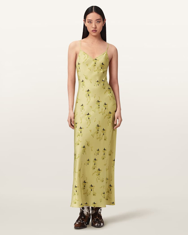 ALLSAINTS BRYONY FLORAL SLIP DRESS outlook