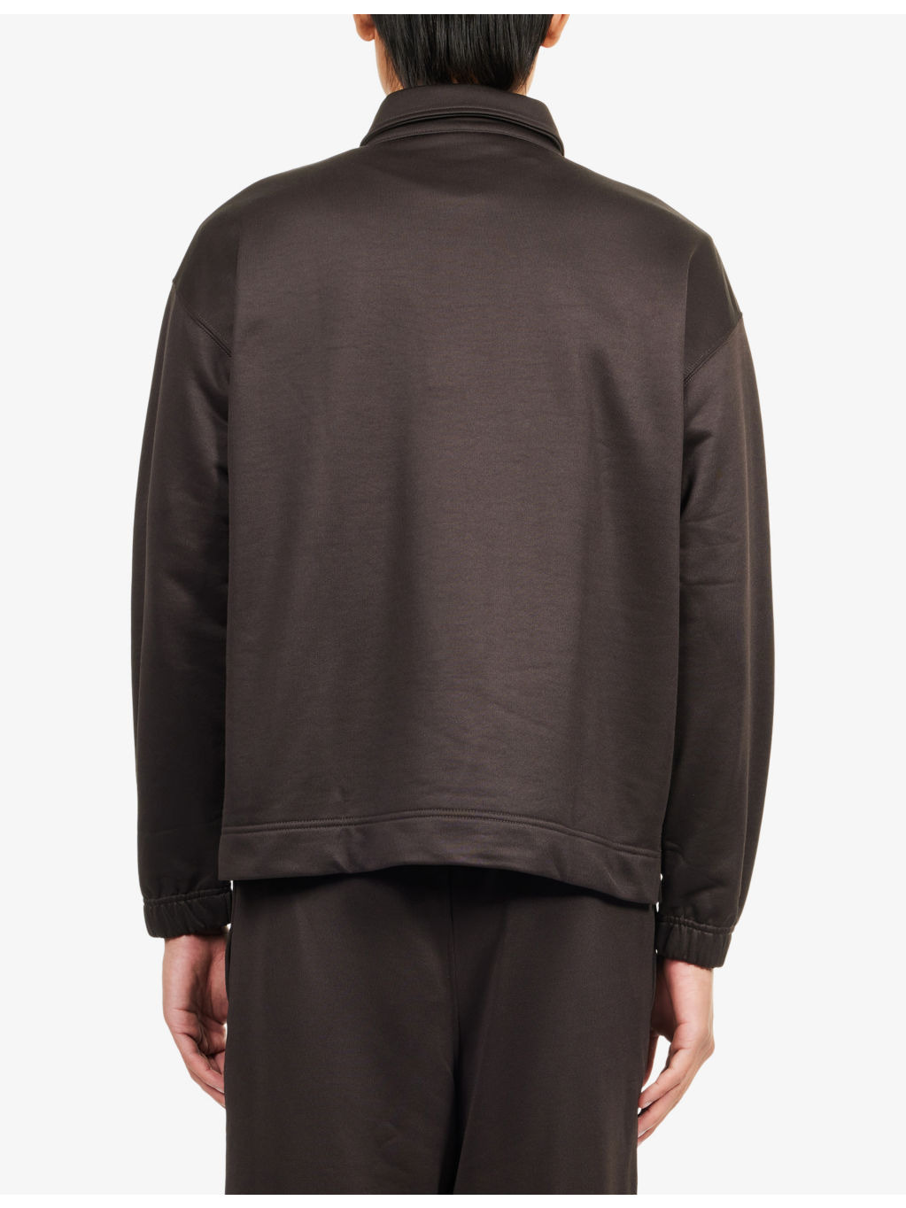 Loose-Fit Fleece Cotton-Blend Polo Shirt - 4