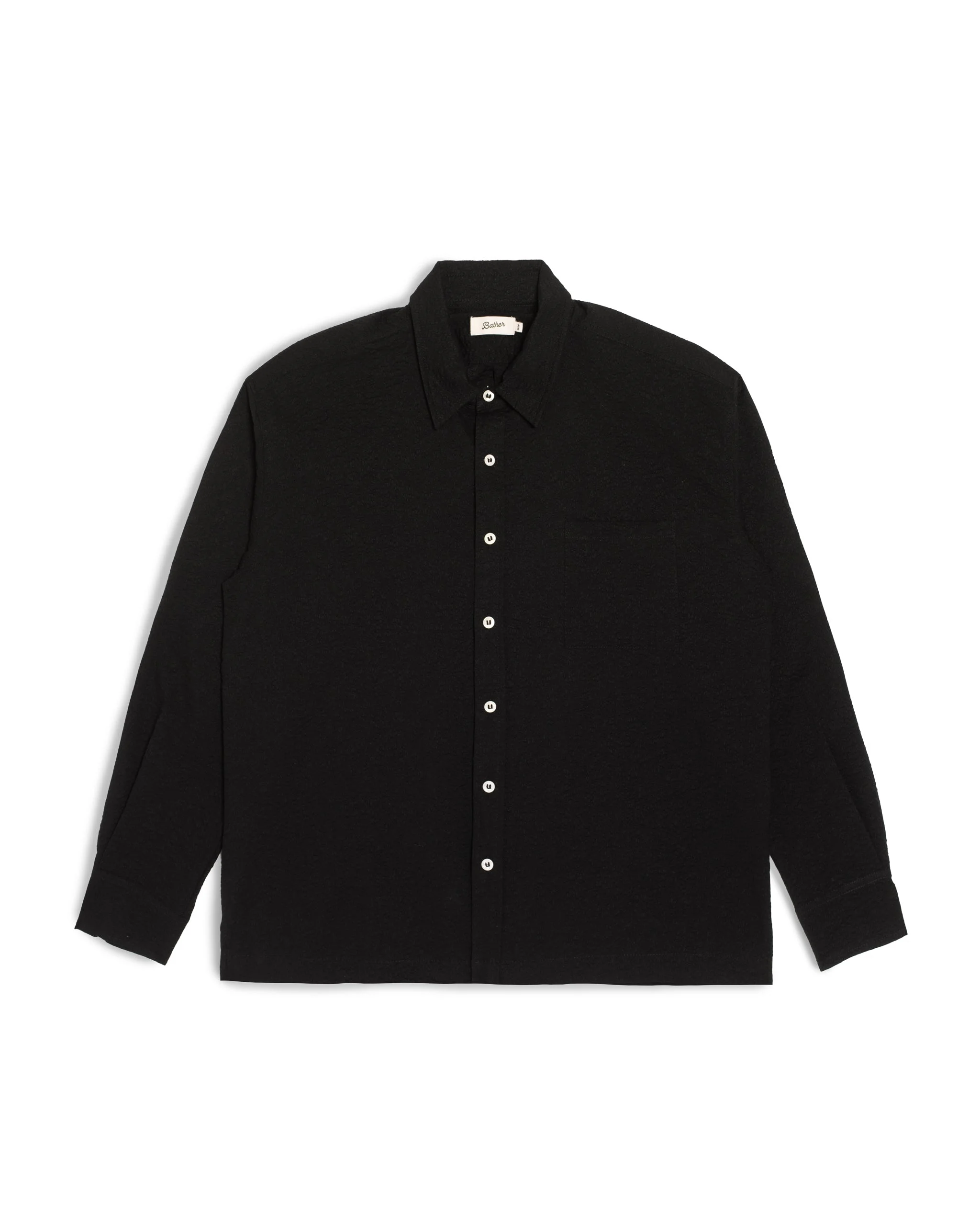 Black Ripple Leisure Shirt - 1