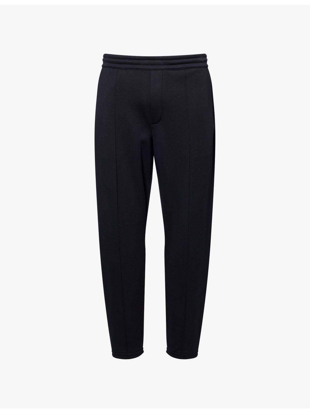 Relaxed-Fit Tapered-Leg Jersey Jogging Bottoms - 1