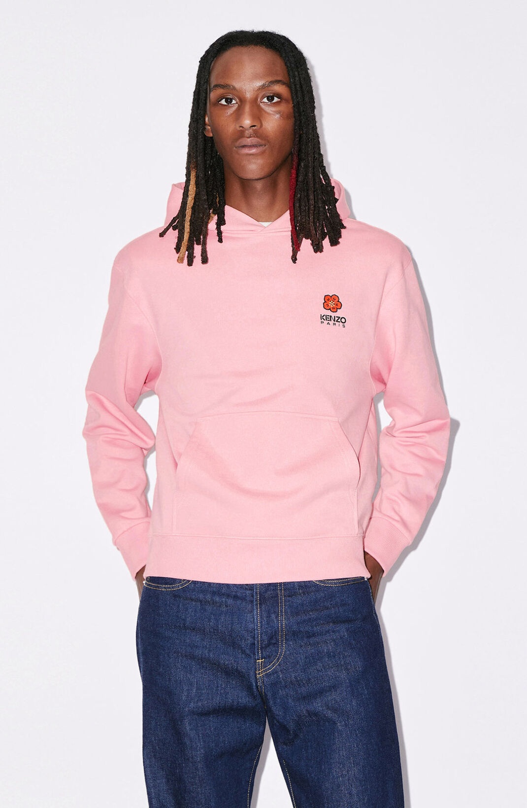 'BOKE FLOWER' crest hoodie sweatshirt - 5