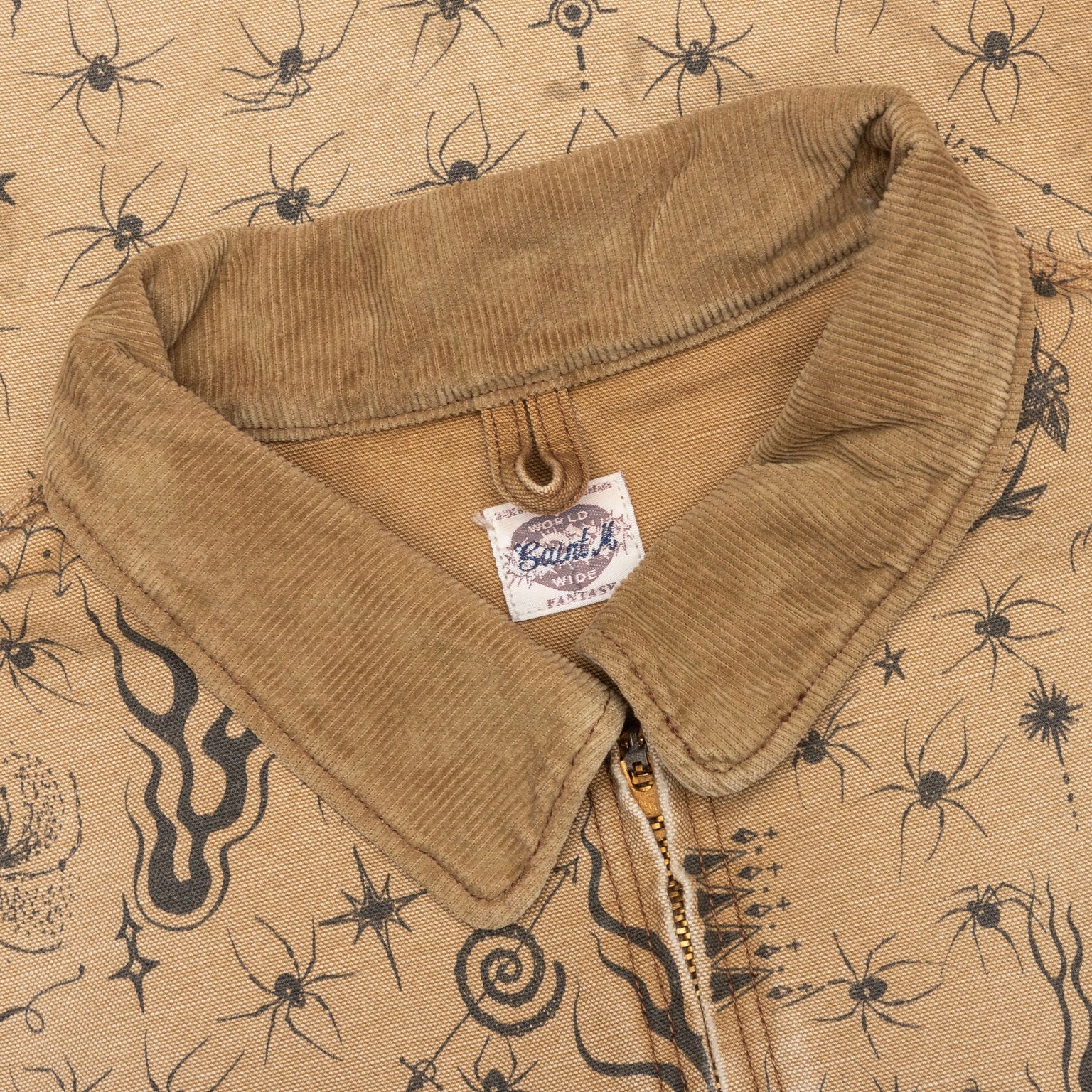 SAINT MICHAEL X DR.WOO MX6 DETROIT JACKET - BEIGE - 3