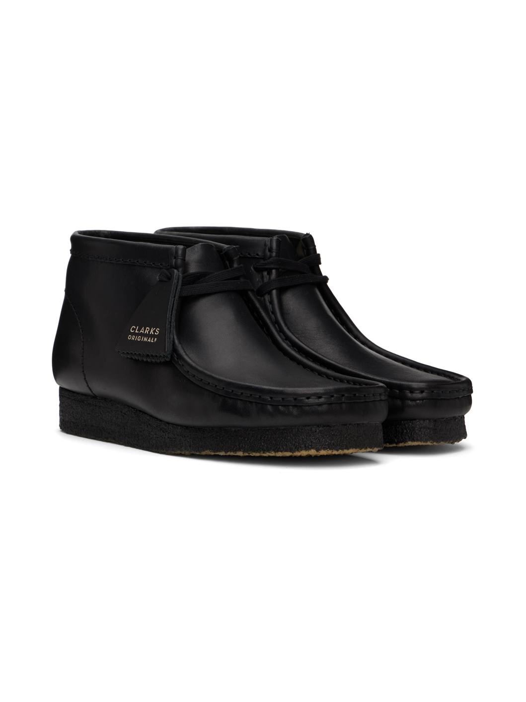 Black Wallabee Boots - 4
