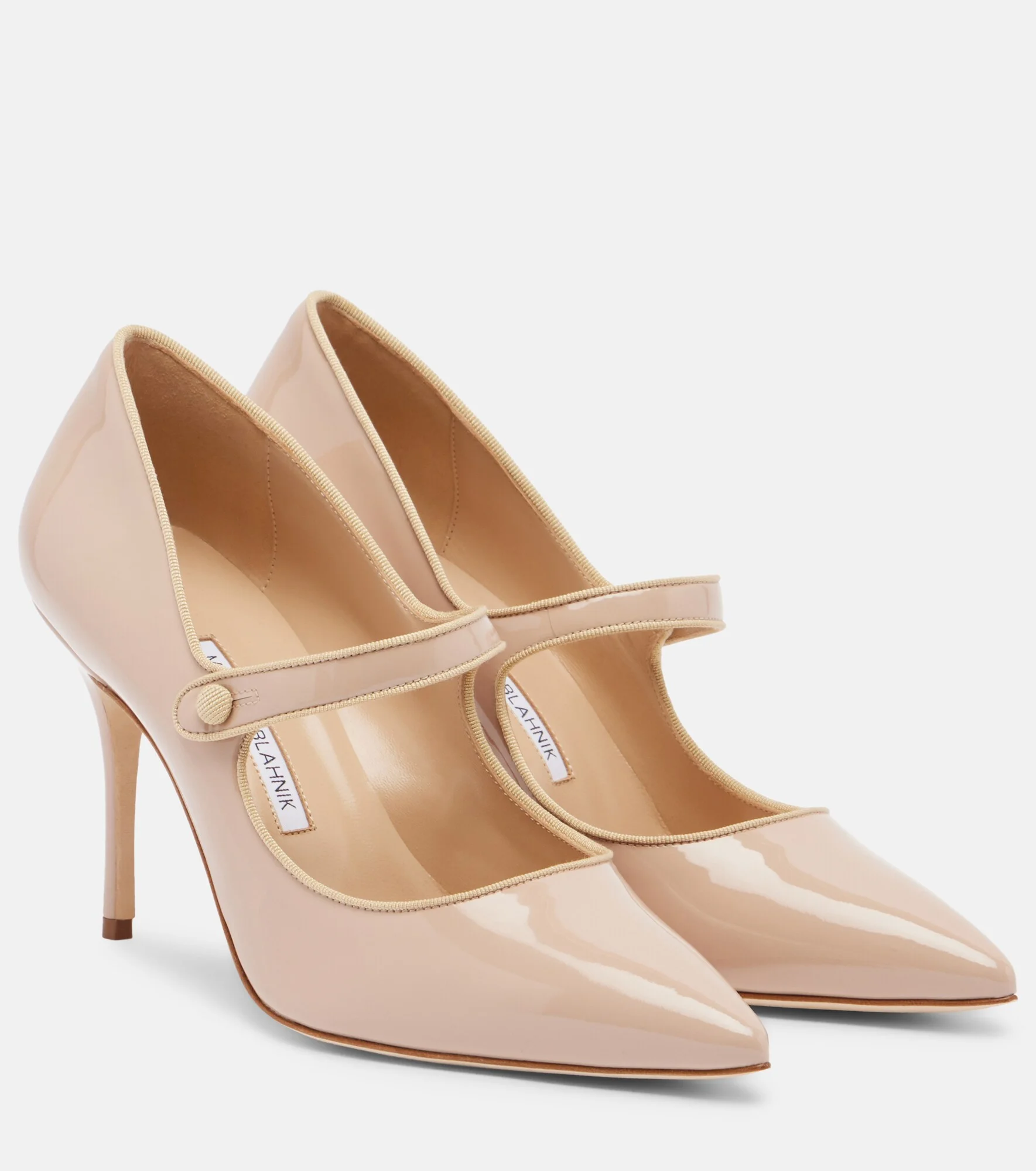 Campari patent leather Mary Jane pumps - 1