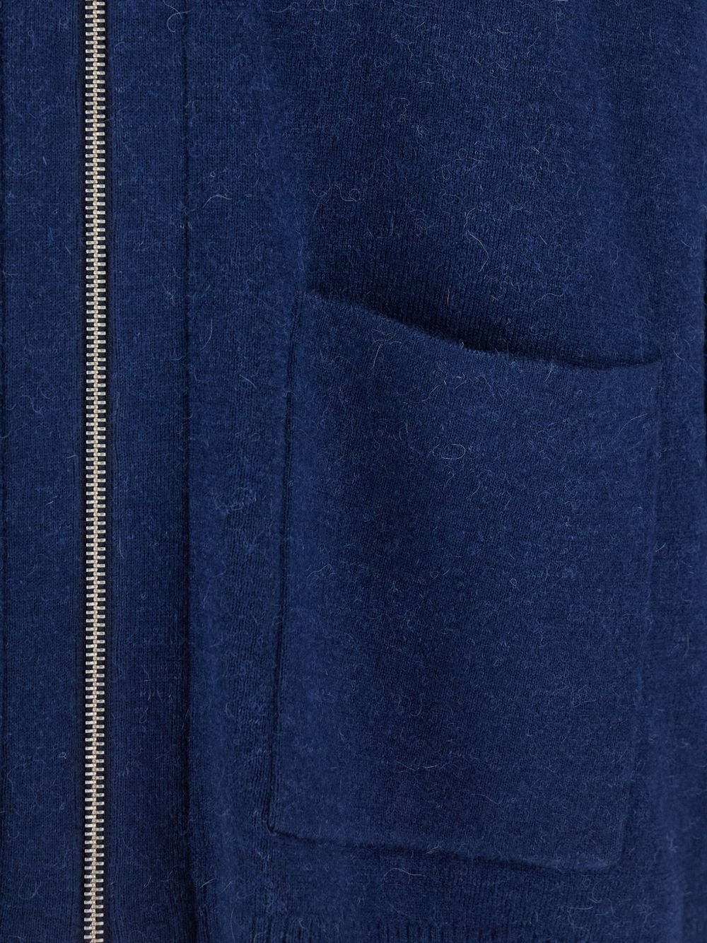 V-neck zip-up cardigan - 3