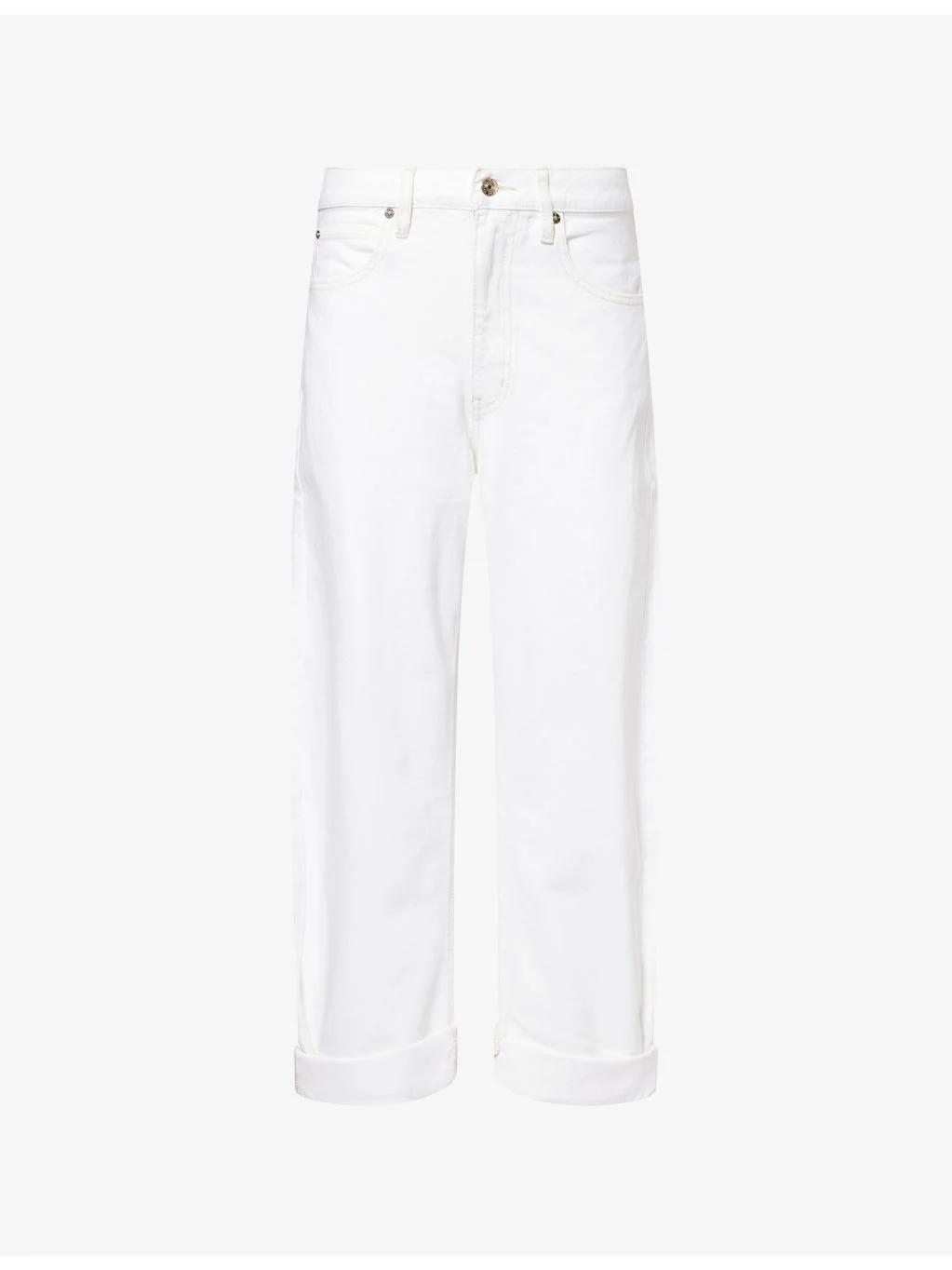 The Bubble Barrel-Leg Denim Jeans - 1