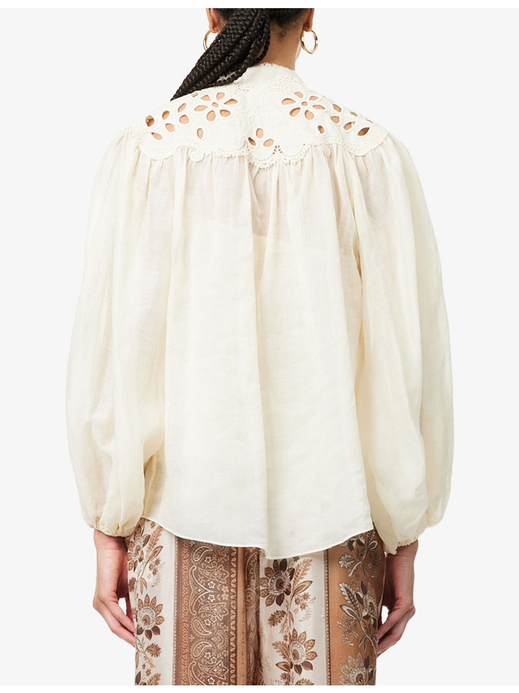 Coco Embroidered Woven Blouse - 4