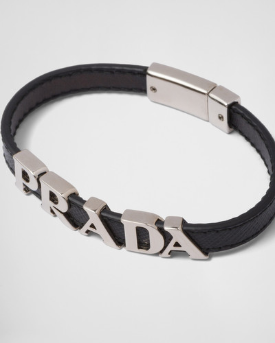 Prada Saffiano Leather Bracelet outlook