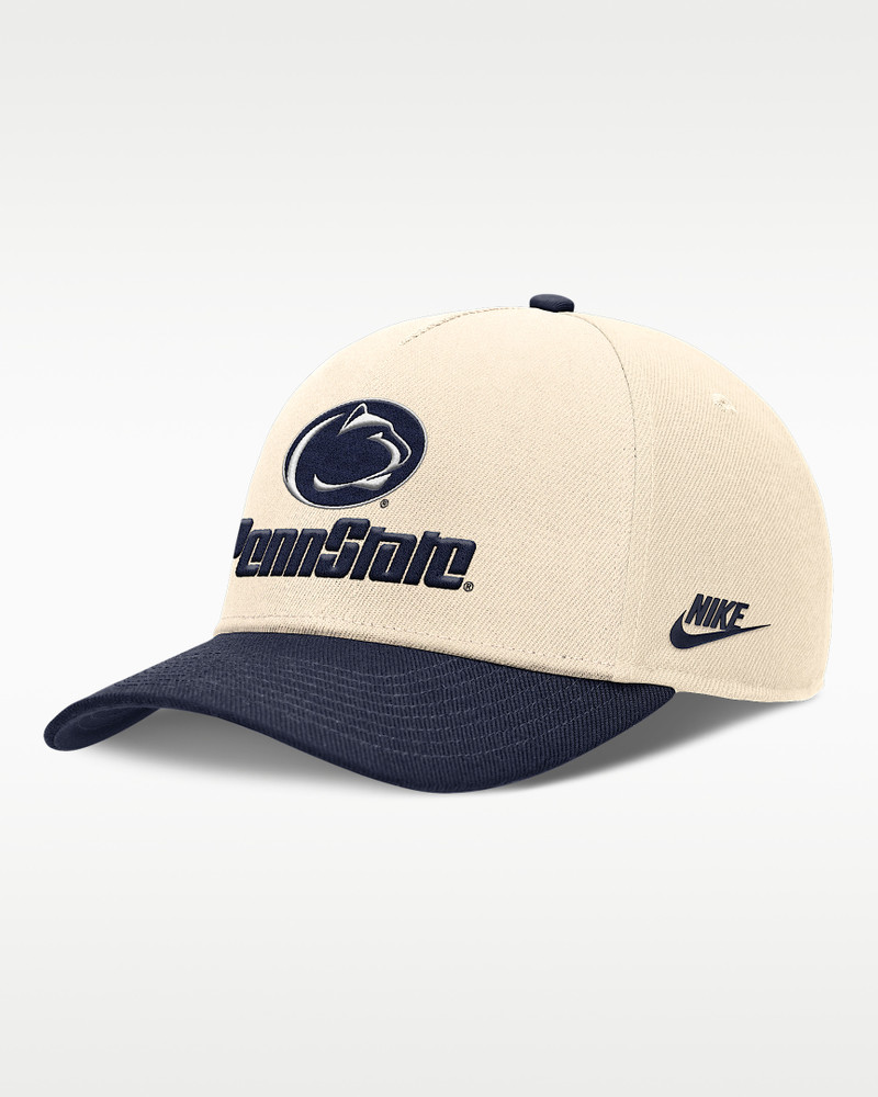 Penn State Primetime Rise Academic Men's Nike Dri-FIT College Adjustable Hat 1