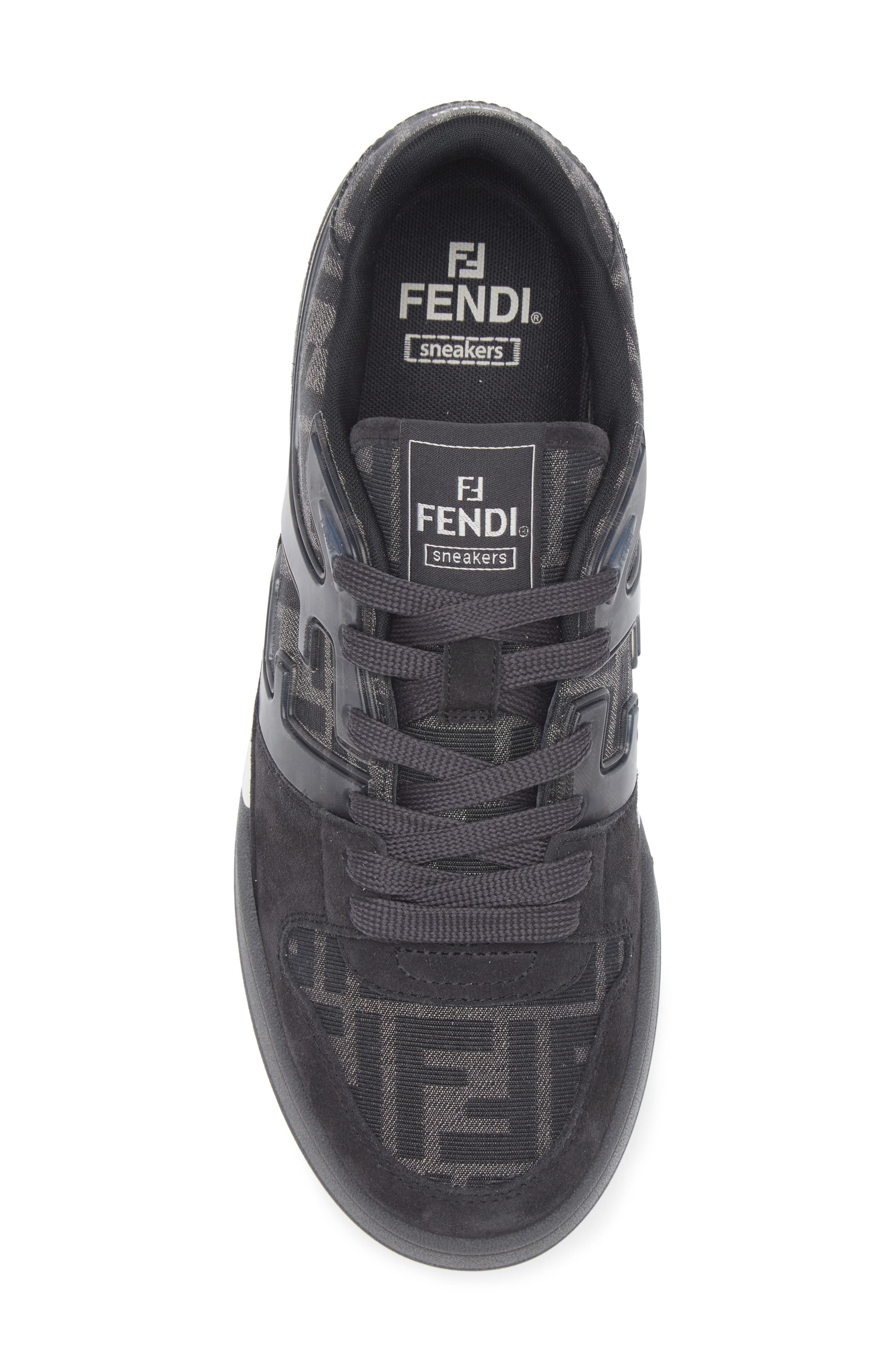 Fendi FF Match Sneaker in Dark Grey at Nordstrom - 5