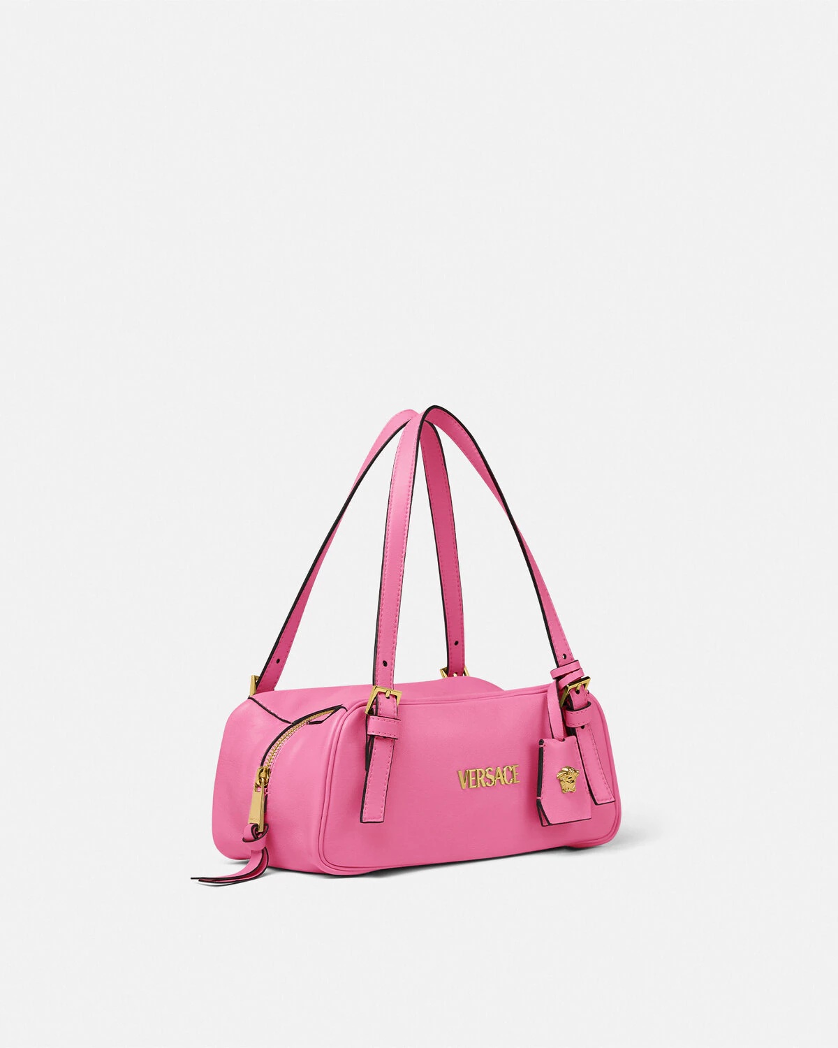 Versace Tag Bowling Shoulder Bag - 2