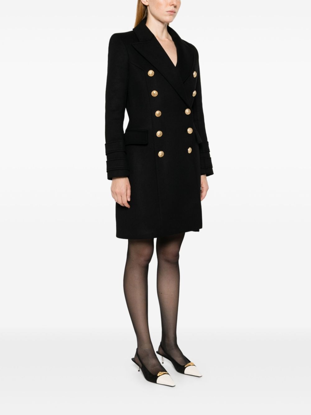 military-style coat - 6