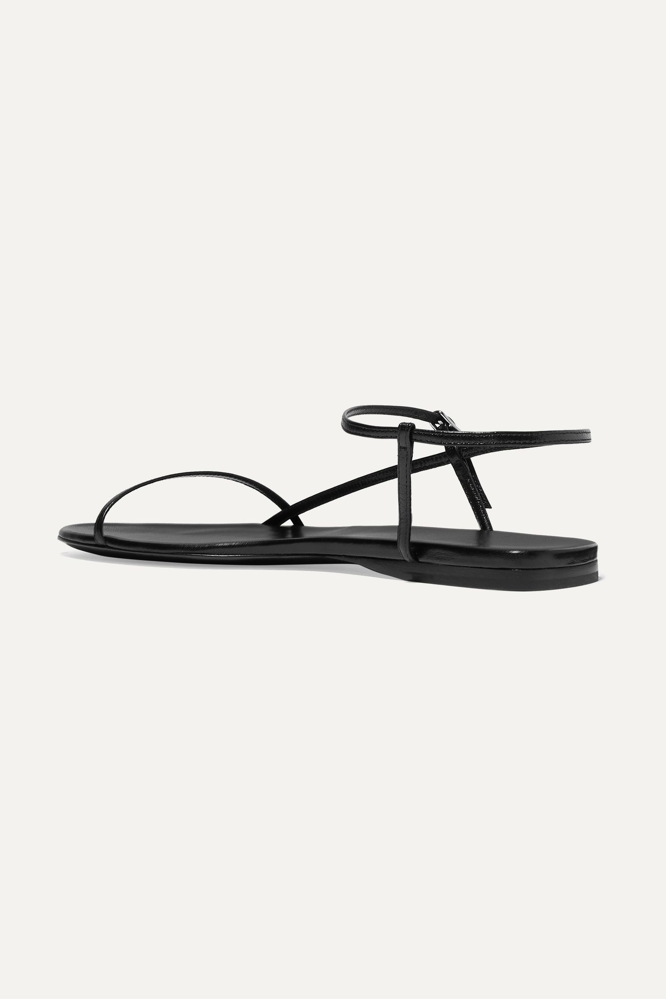 Bare leather sandals - 4