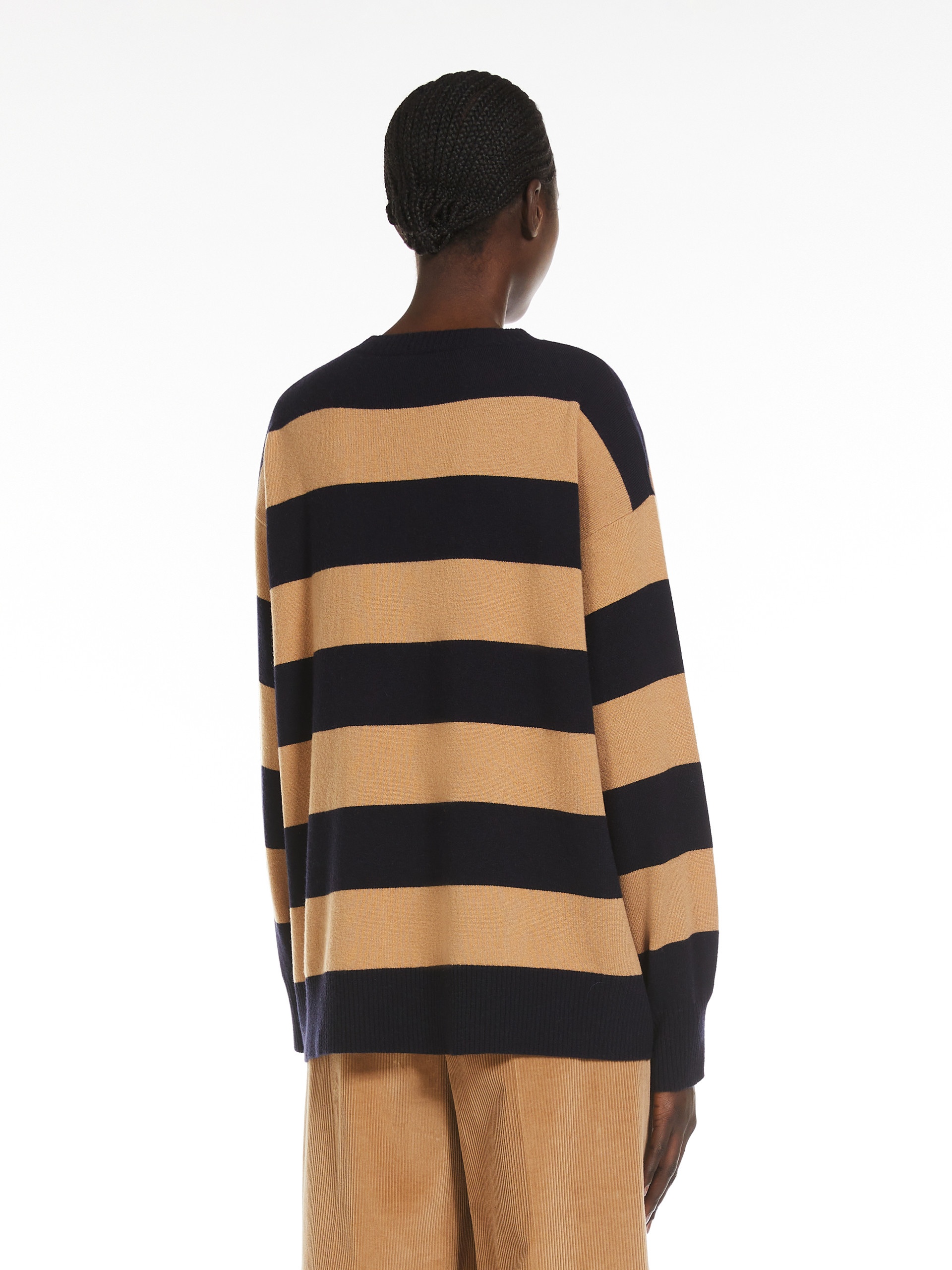 FARETRA Oversized wool and cashmere jumper - 4