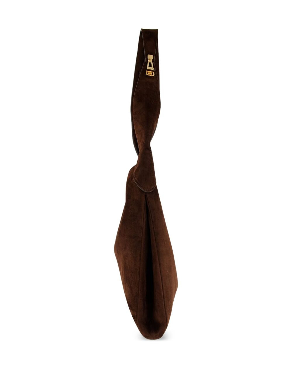 small suede tote bag - 3
