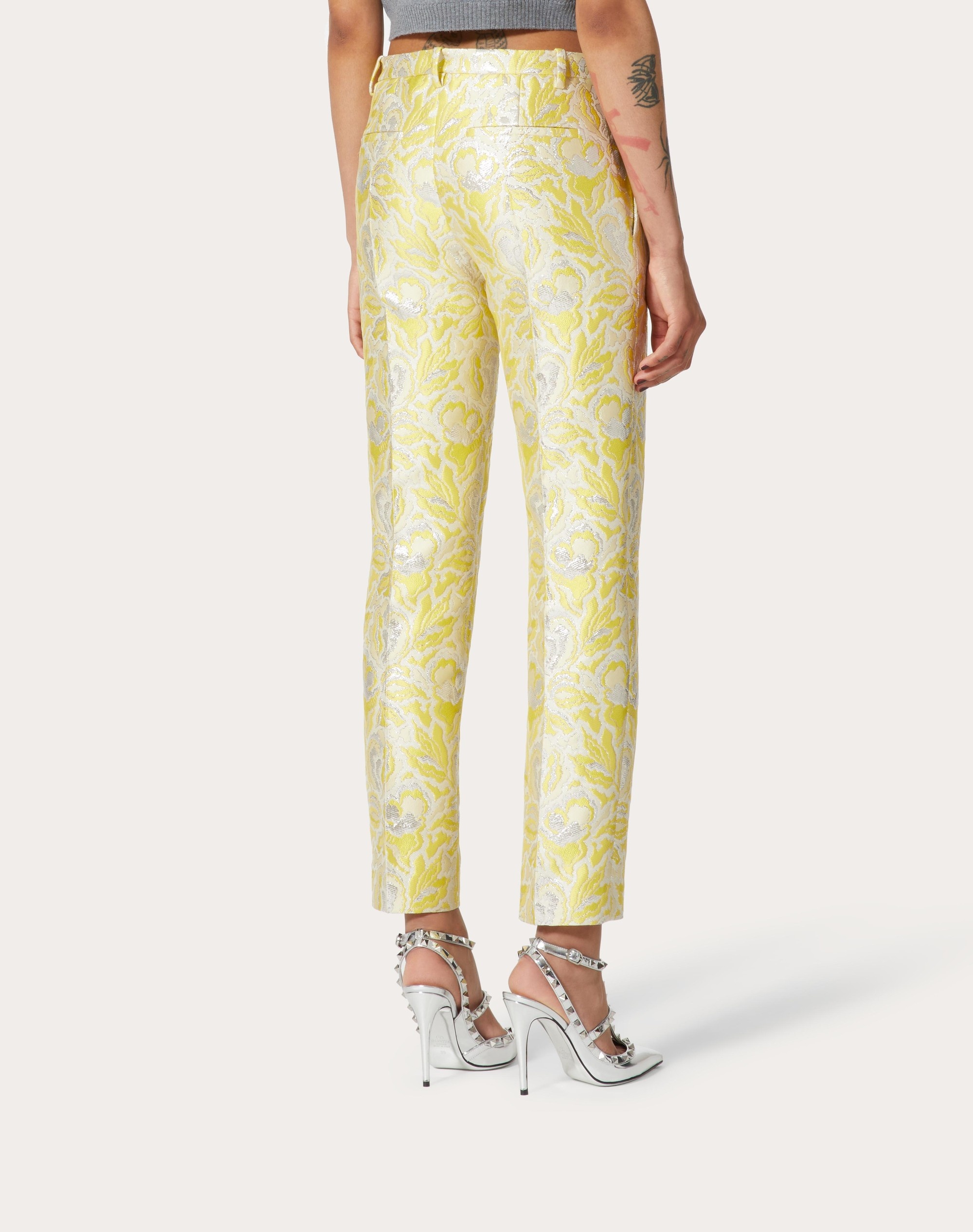IRIS BROCADE PANTS - 4