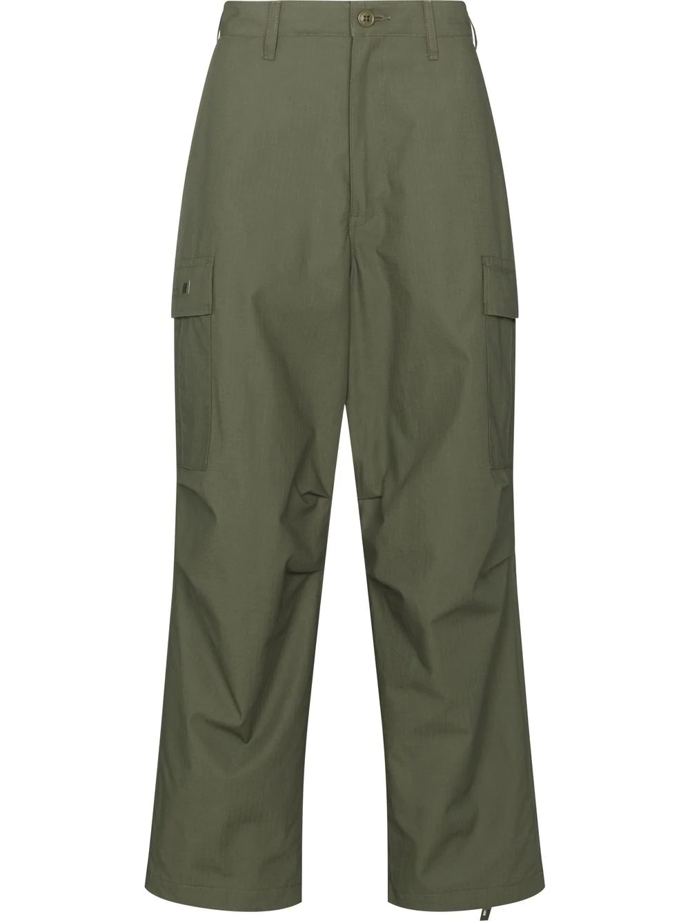 straight-leg cargo trousers - 1