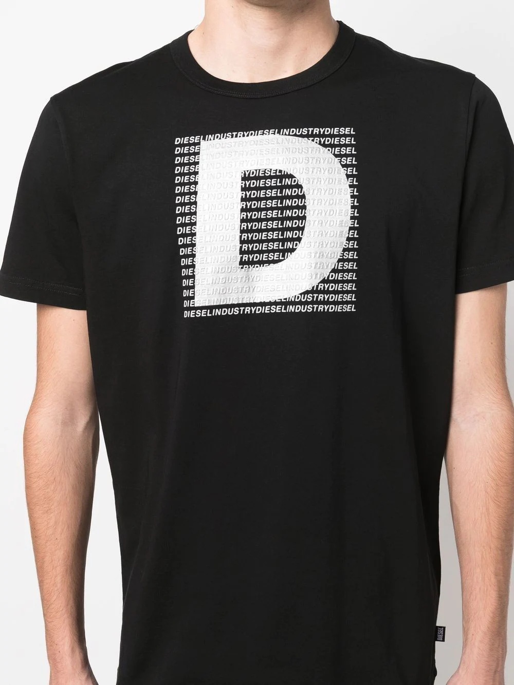 D-logo crewneck T-shirt - 5