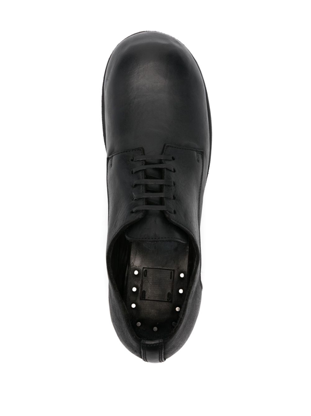 leather derby shoes - 4