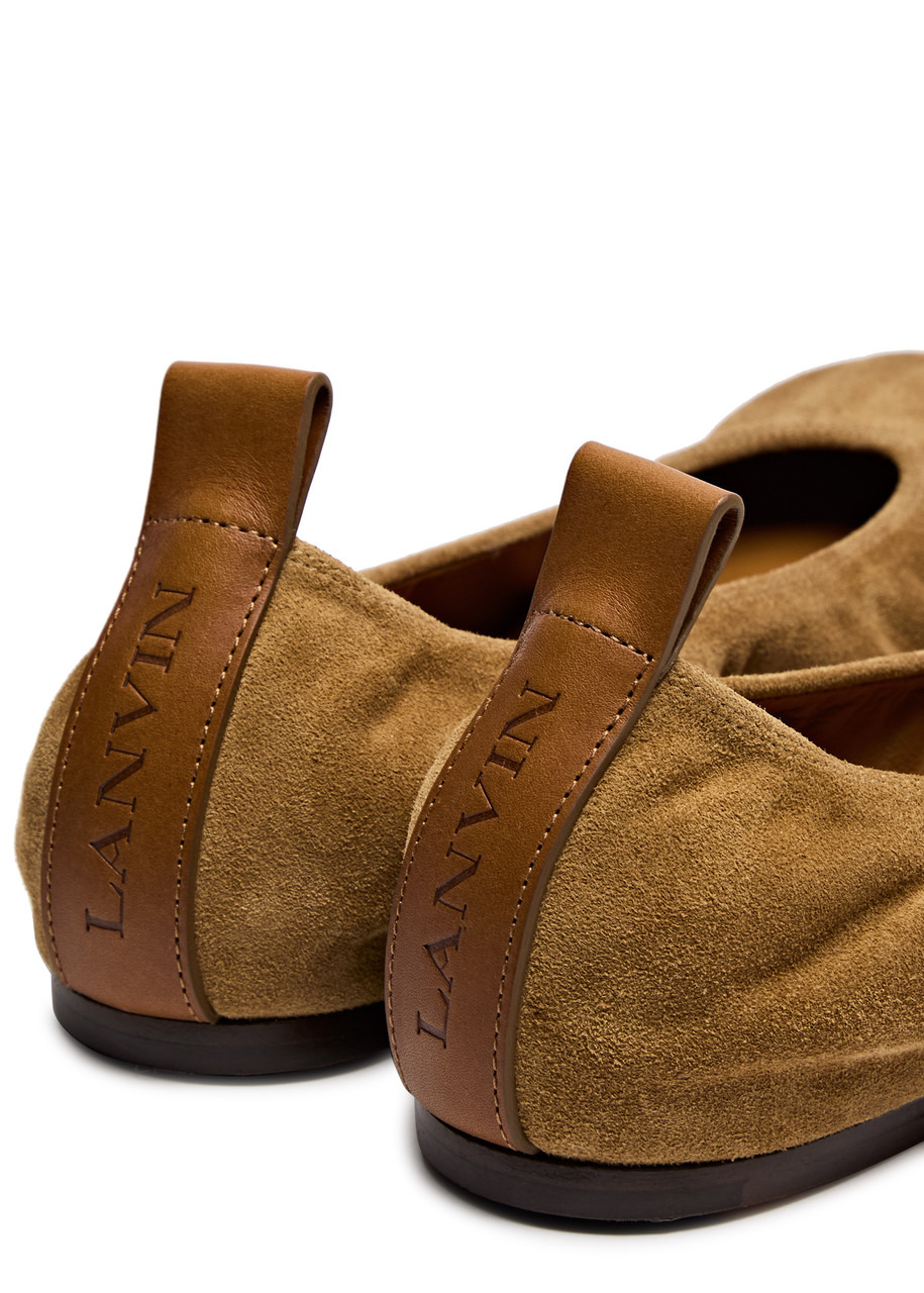 Suede ballet flats - 3