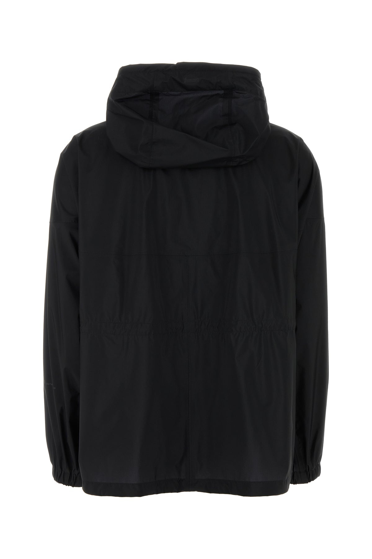Black nylon parka - 2