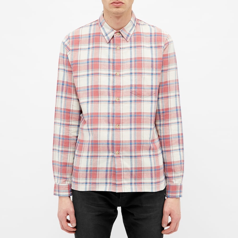 John Elliott Sly Cotton Straight Hem Shirt - 4