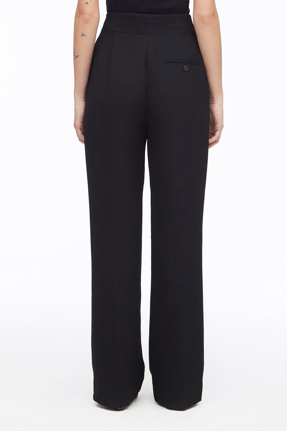 Heavy Cady Pintuck Trouser - 4