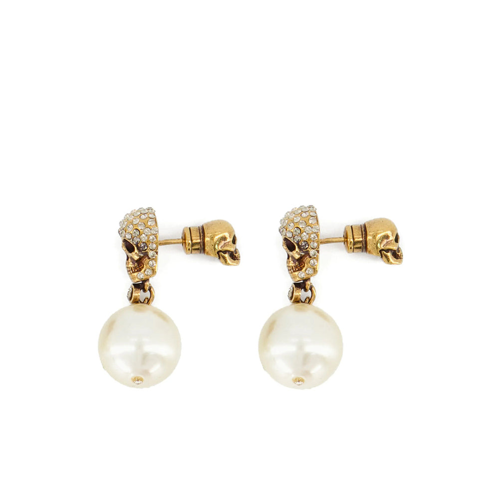 Alexander Mcqueen Gold Earrings Women - 1