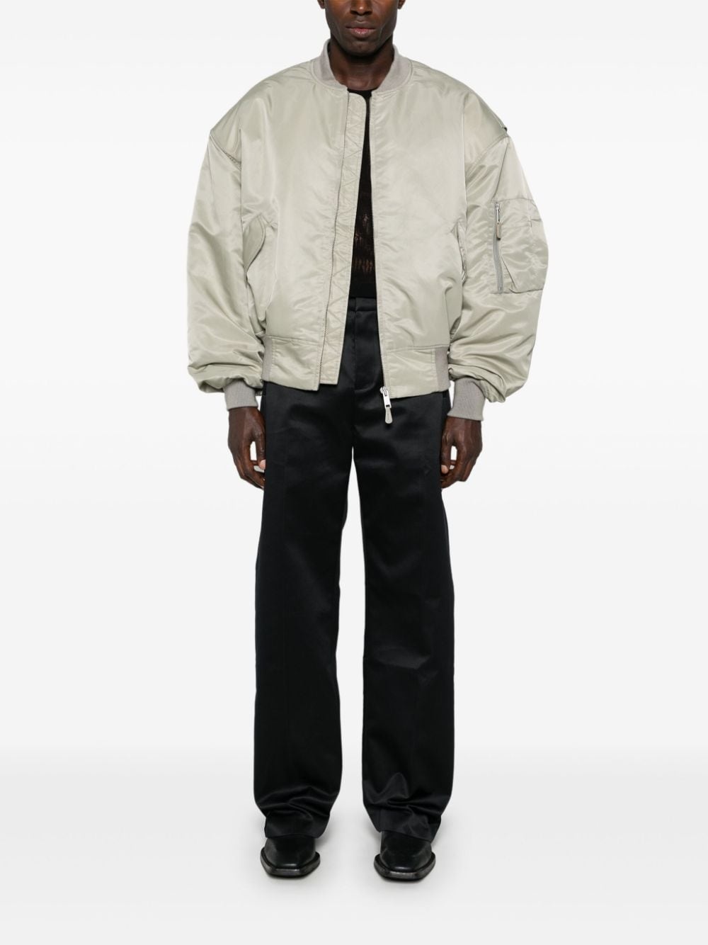 Broad bomber jacket - 3
