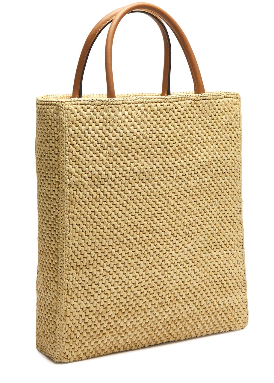 Loewe Standard A4 Woven Raffia Tote - 2