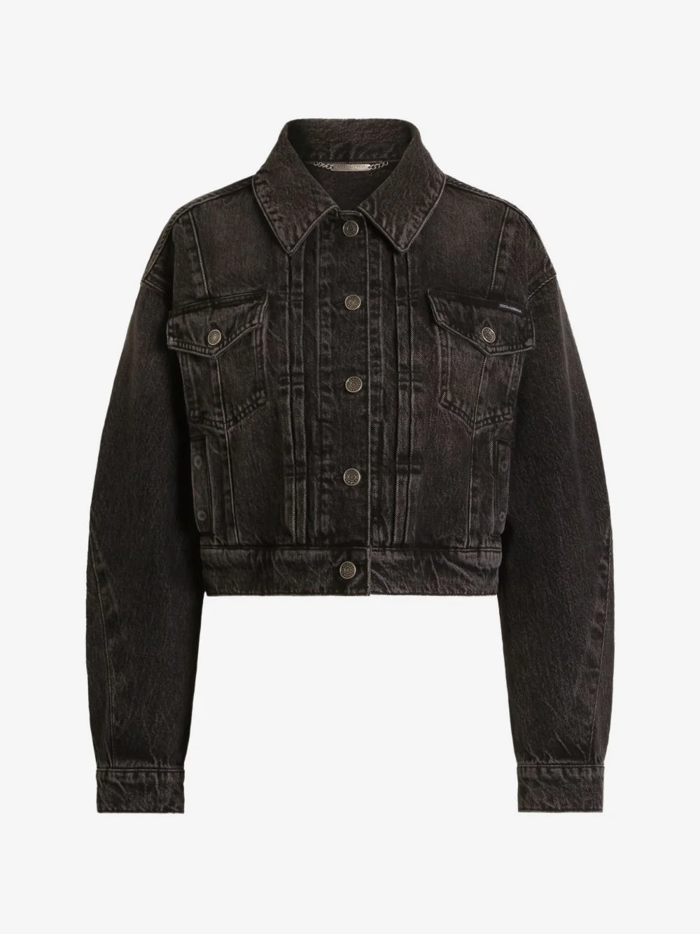 chest-pockets denim jacket - 1