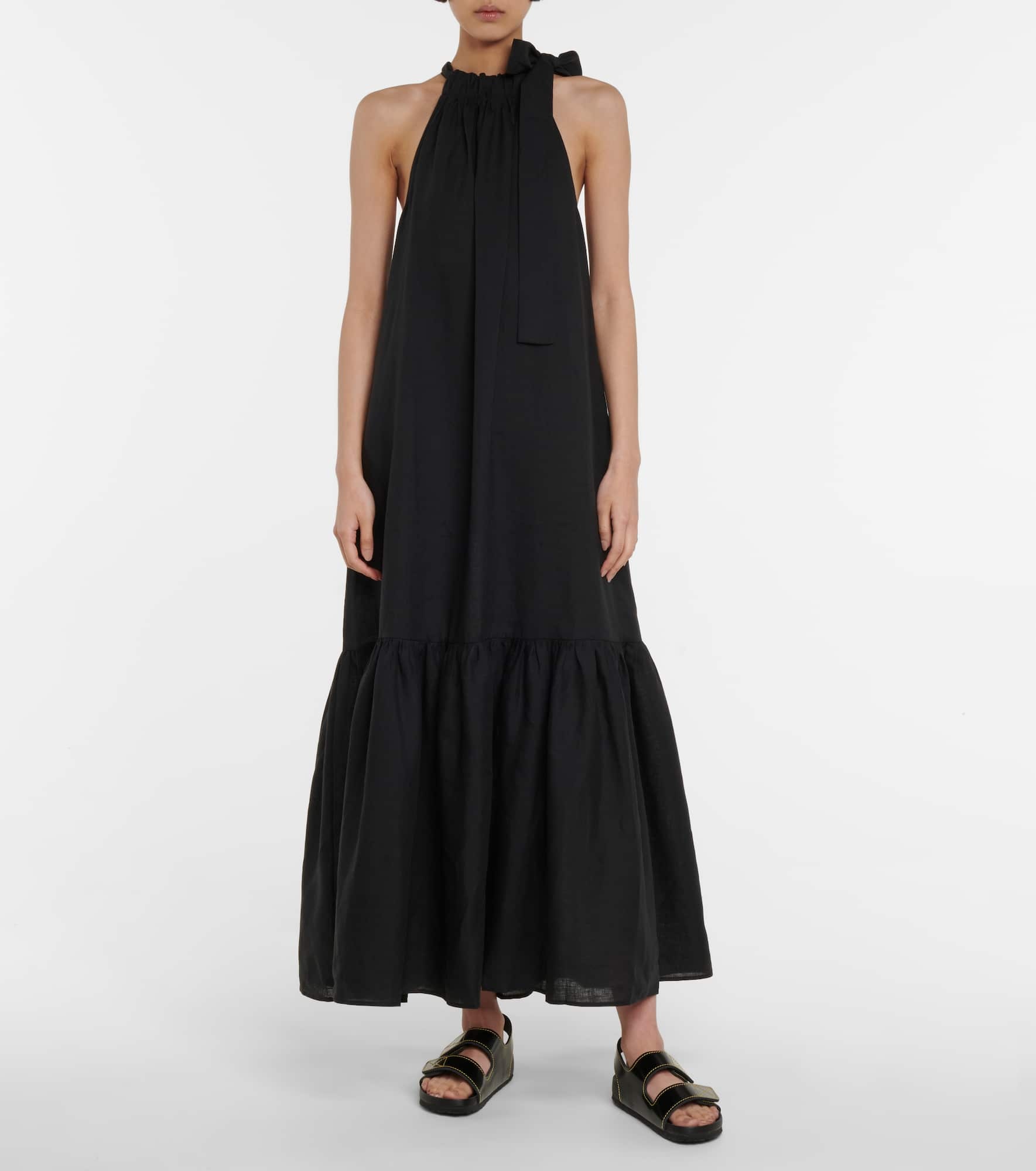 Ibiza linen maxi dress - 2