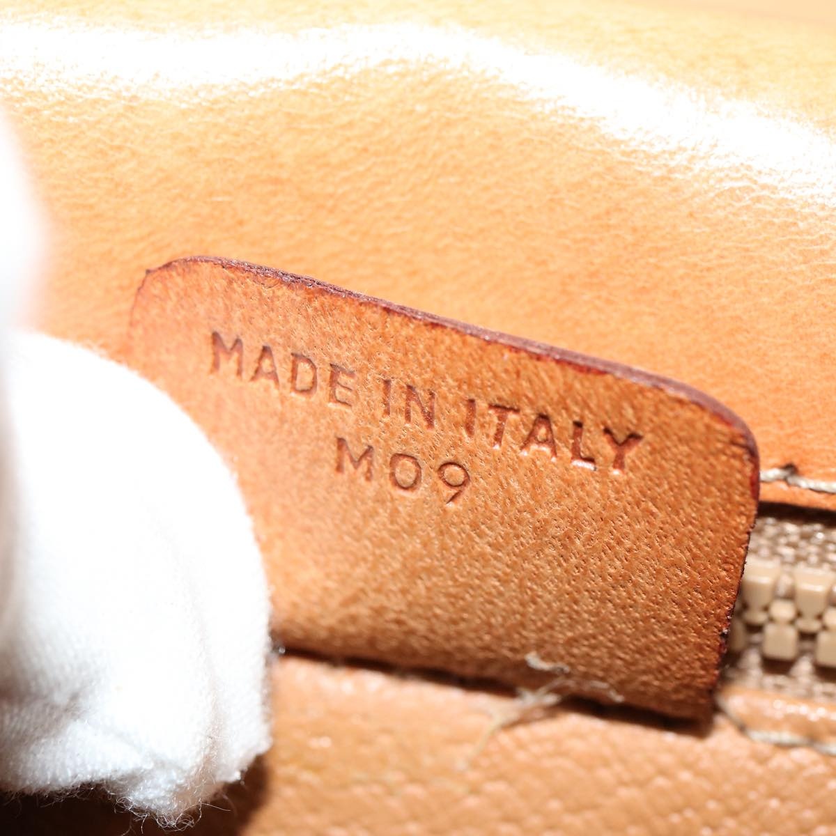 CELINE Macadam Canvas Hand Bag Pvc Brown - 12