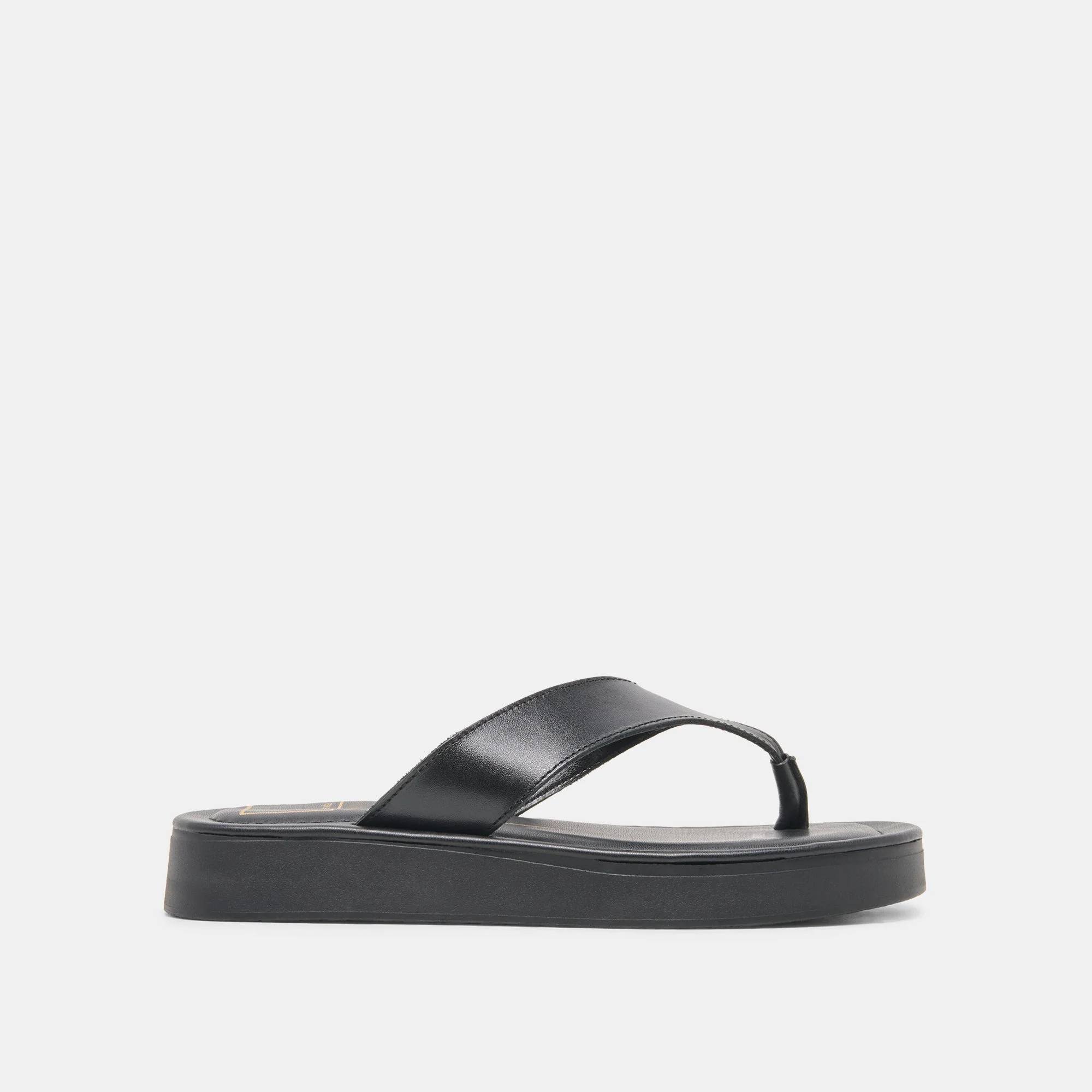 BLAYZE SANDALS BLACK LEATHER - 1