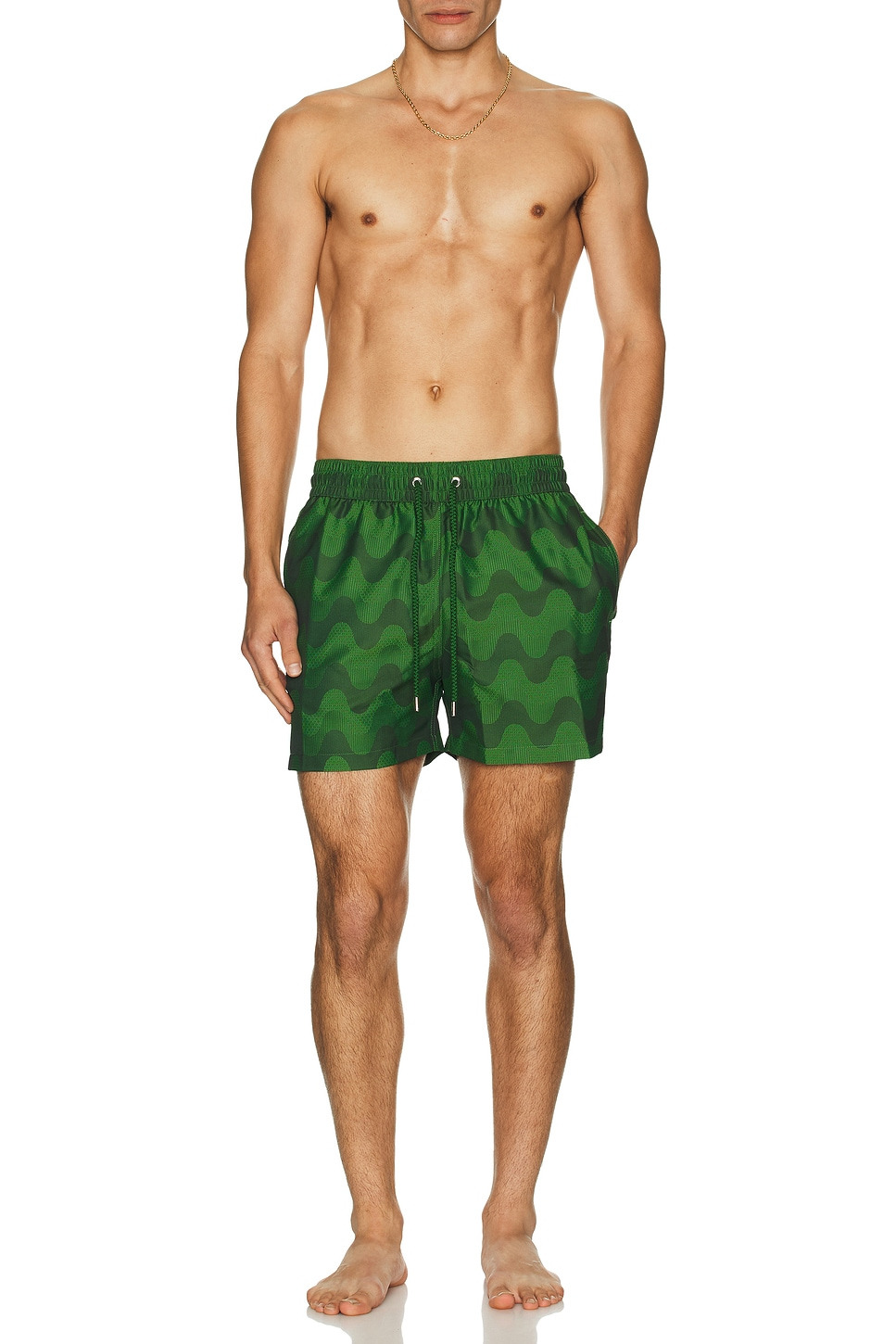 Rio Swim Short Raffia Copa Jacquard Print - 4