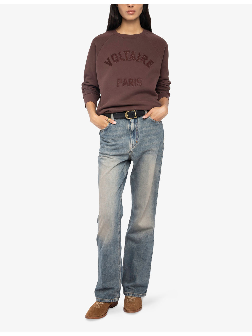 Branded Round-Neck Cotton-Blend Sweatshirt - 2