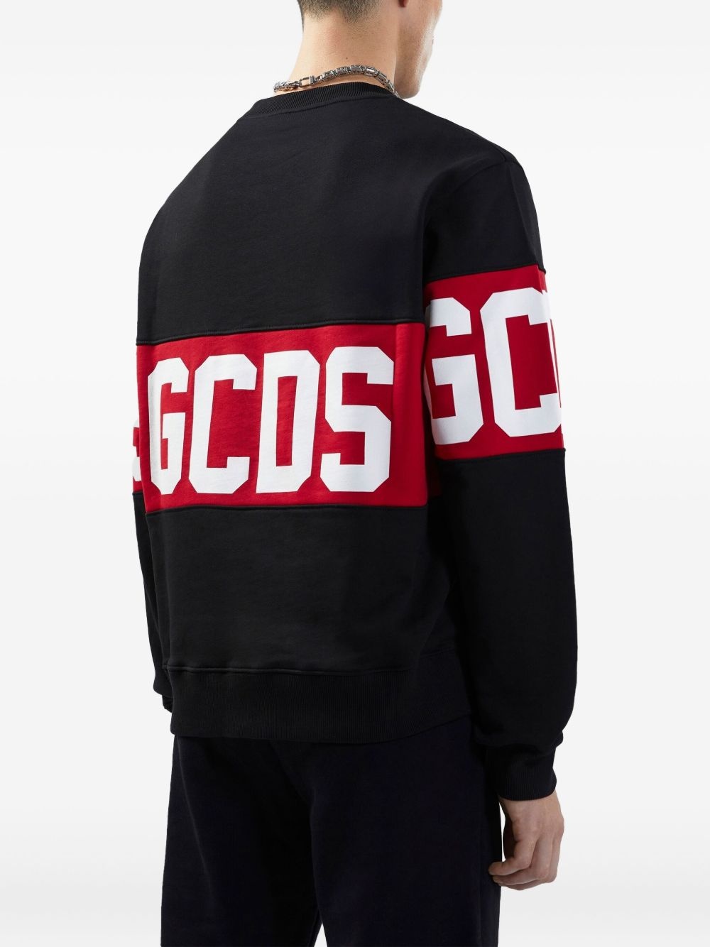 Band-logo crew-neck sweatshirt - 4