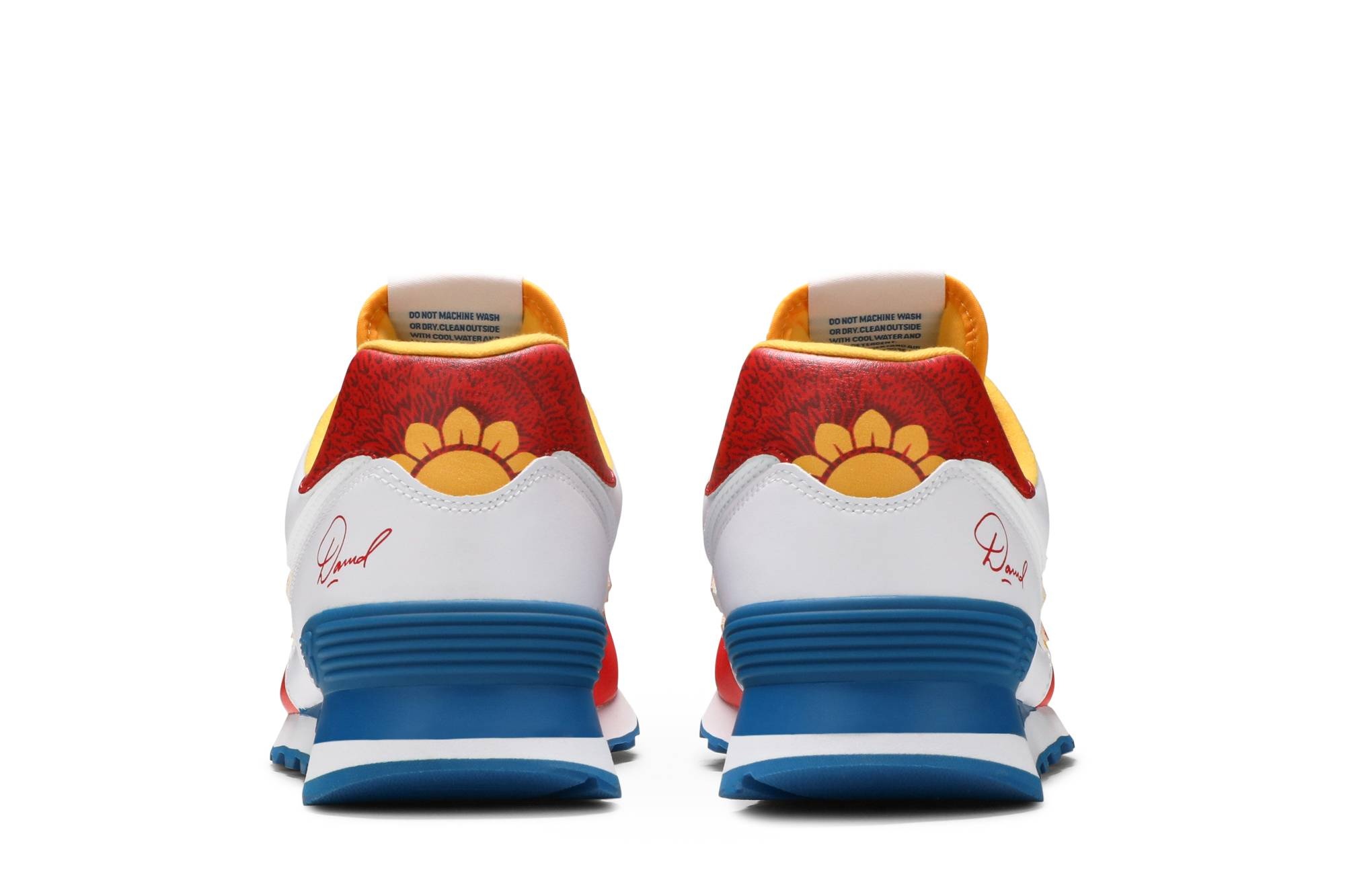 New Balance David Sunflower Seeds x 574 'Blue Munsell White