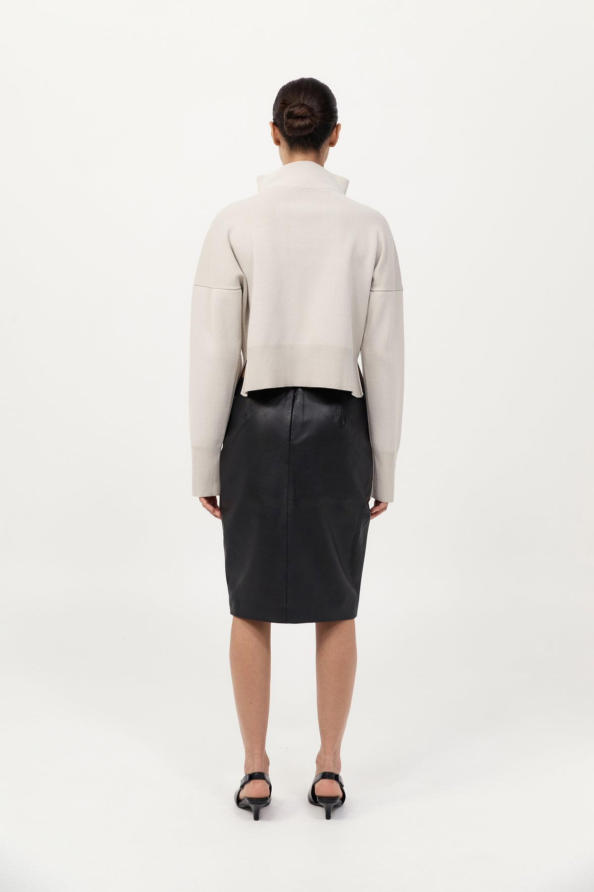 Milano Knit Zip Jumper - Silver - 6