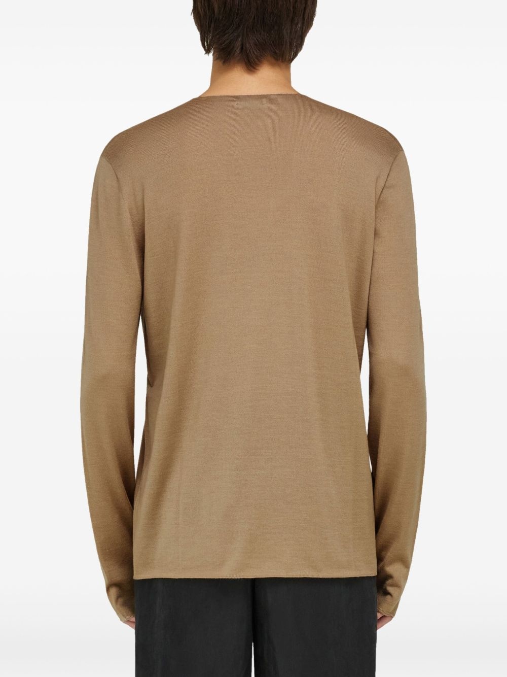 seamless knitted sweater - 4
