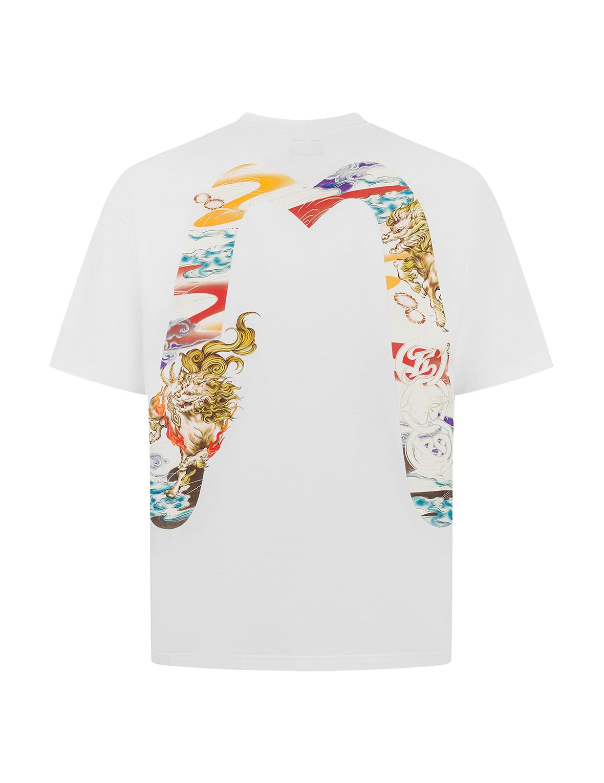 Hakutaku Daicock Print Relax Fit T-shirt - 13