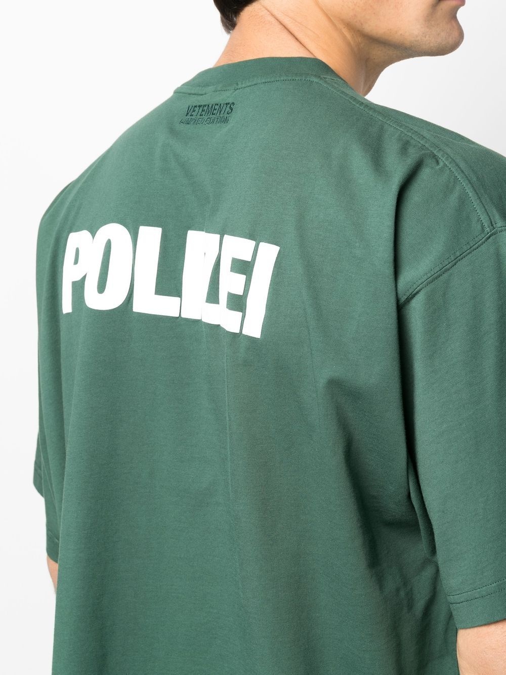text print T-shirt - 6