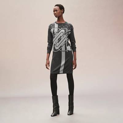 Hermès "Clic Clac" long-sleeve dress outlook
