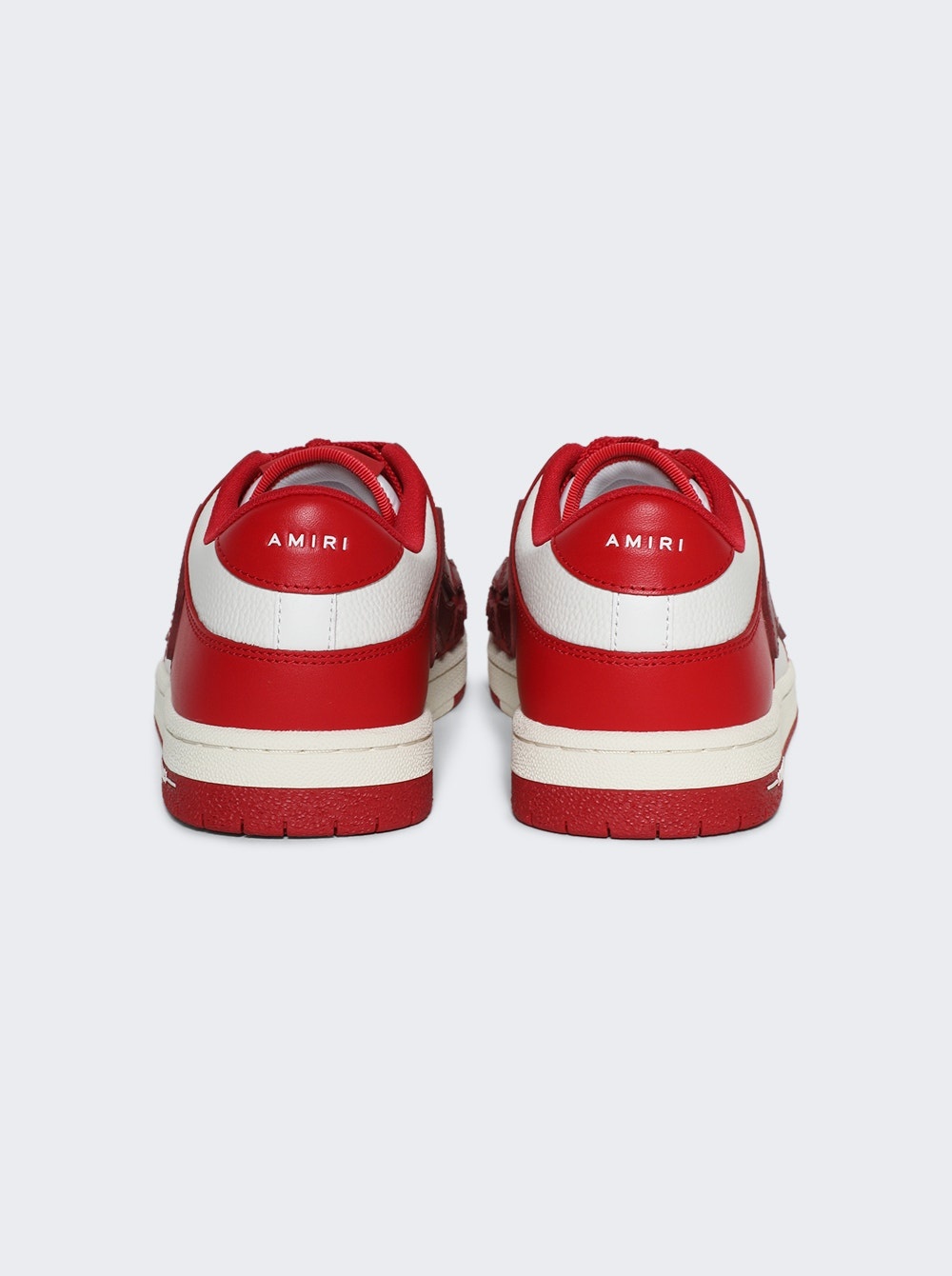 Skel Top Low Sneaker Red White - 3
