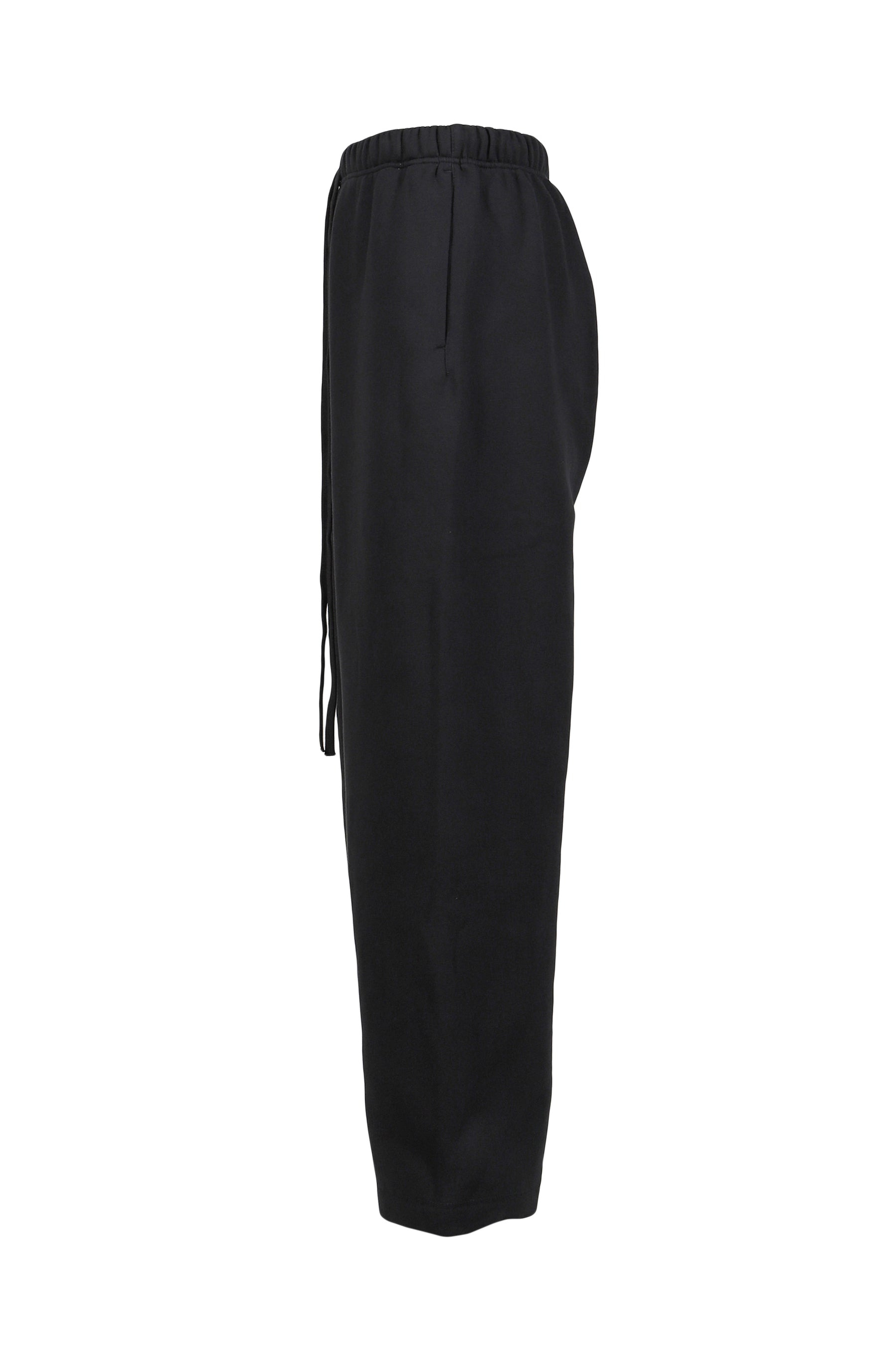 LOUNGE FLEECE SWEATPANT / JET BLK - 3