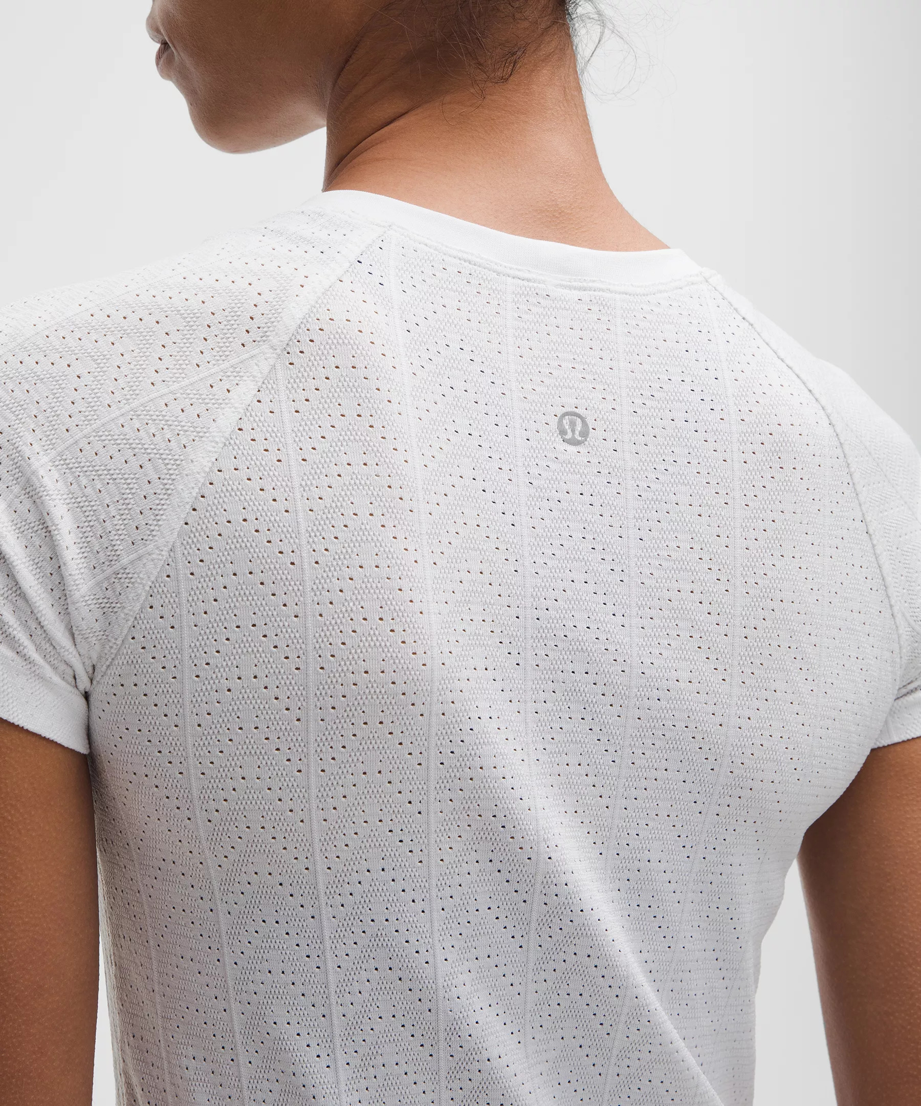 Swiftly Pointelle Short-Sleeve Shirt *Hip Length - 5