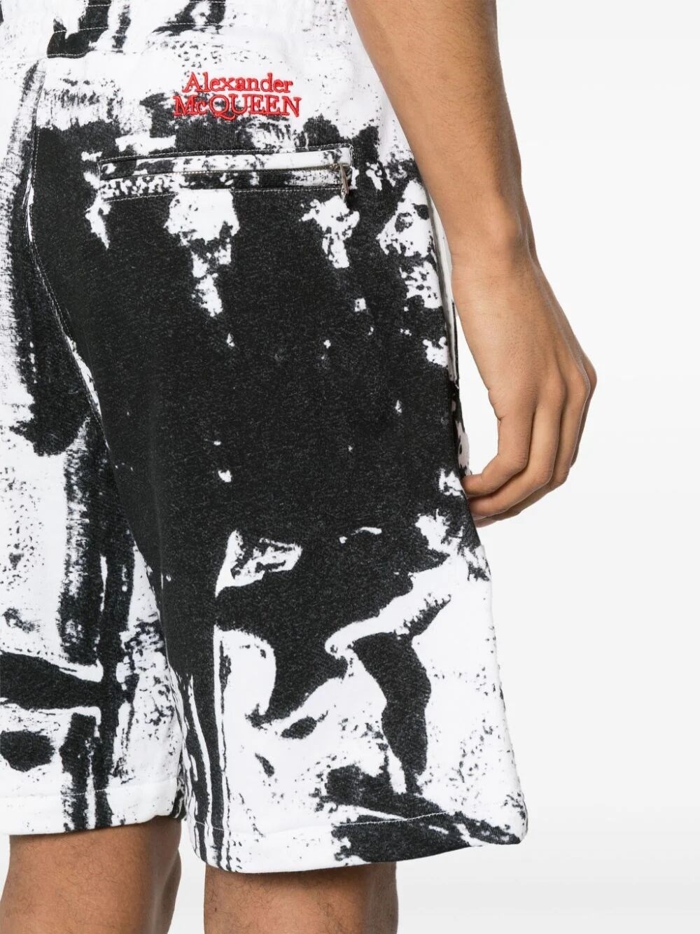 `Allover Fold` Print Shorts - 5